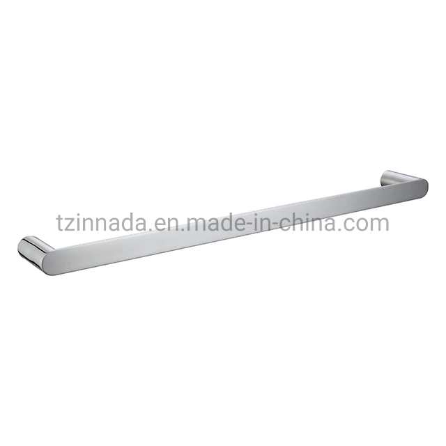 Brass Chrome Plated Bathroom Accessories Single Towel Bar