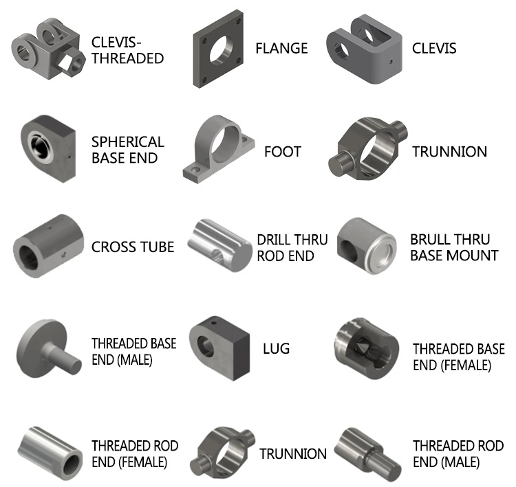 Tongte Double Acting Hydraulic Cylinder for Sale