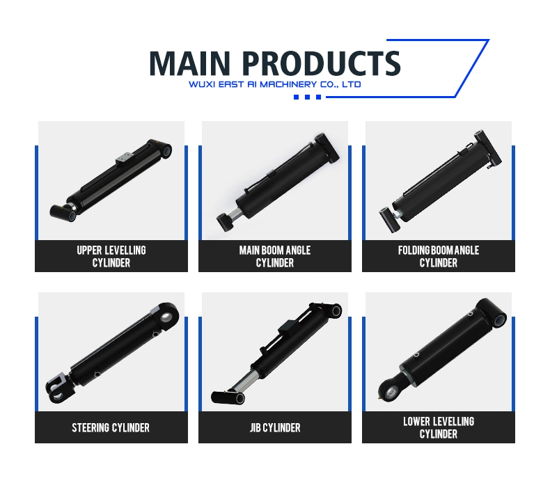 10 Ton 20 Ton Long Piston Mini Double Acting Hydraulic Tie Rod Cylinders for Special Vehicle